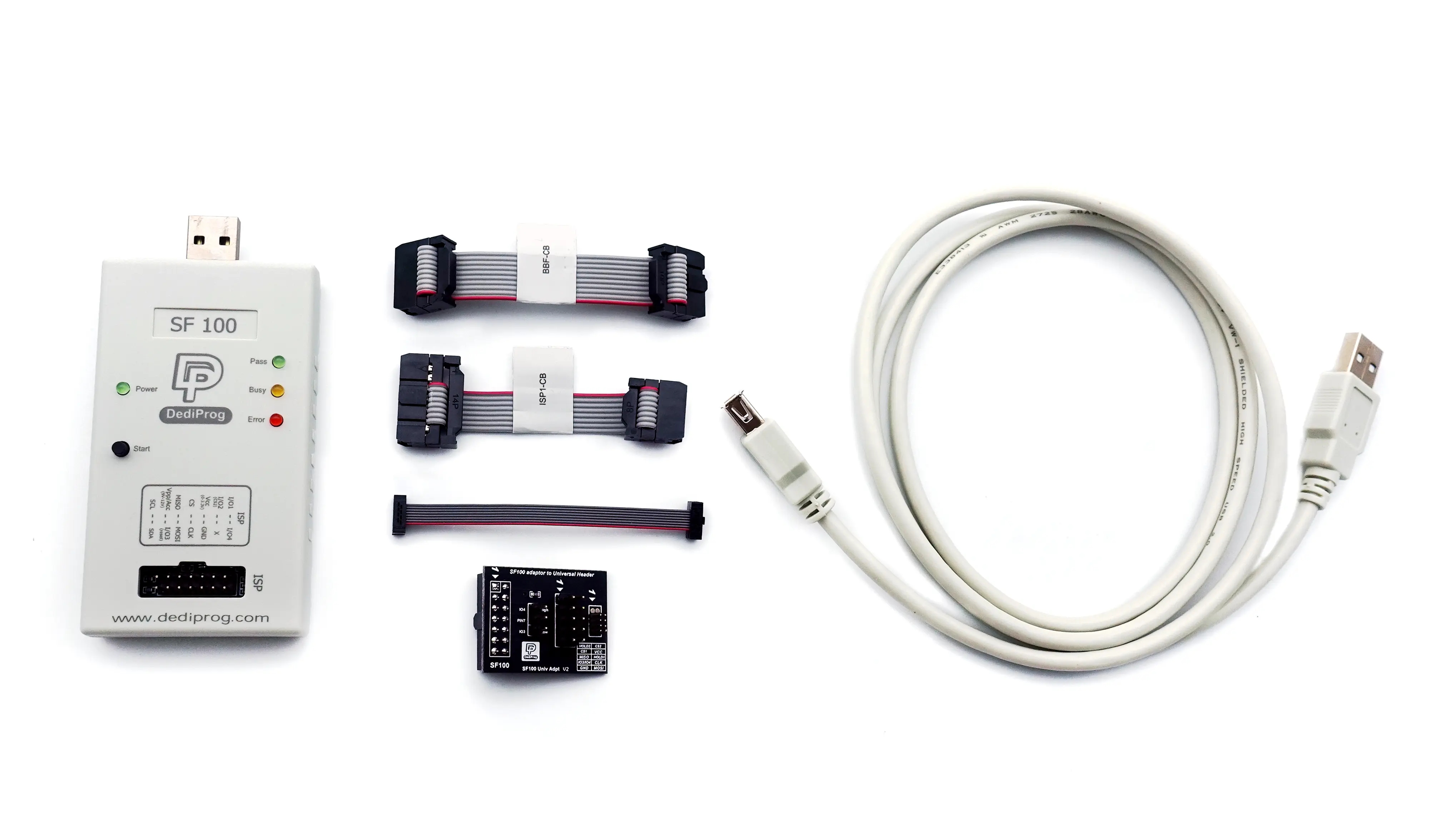 DediProg岱鐠 SF100 SPI NOR Flash 燒錄器