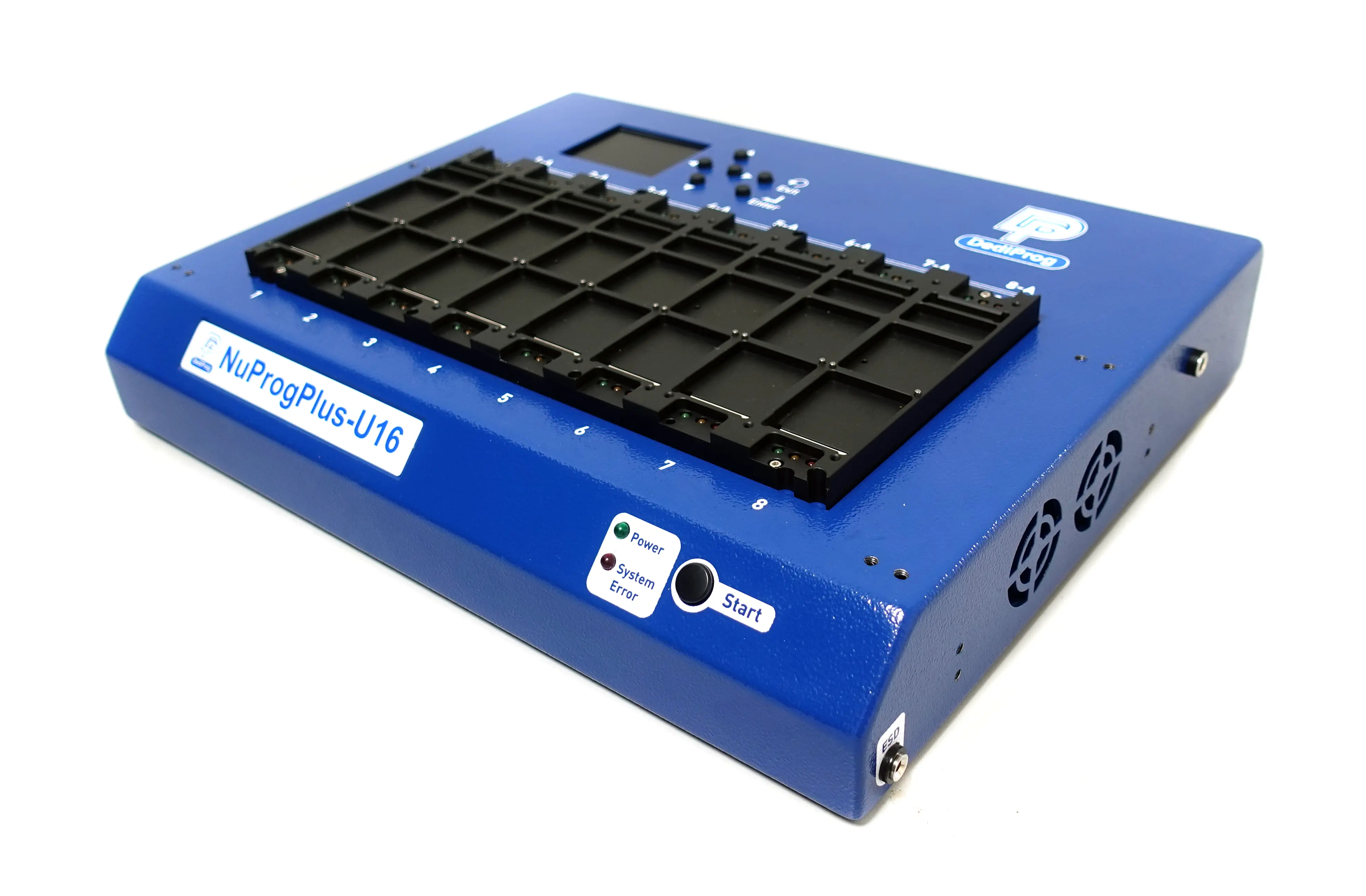 DediProg岱鐠 NuProgPlus-U16 萬用量產拷貝燒錄器(8 Sites dual socket)