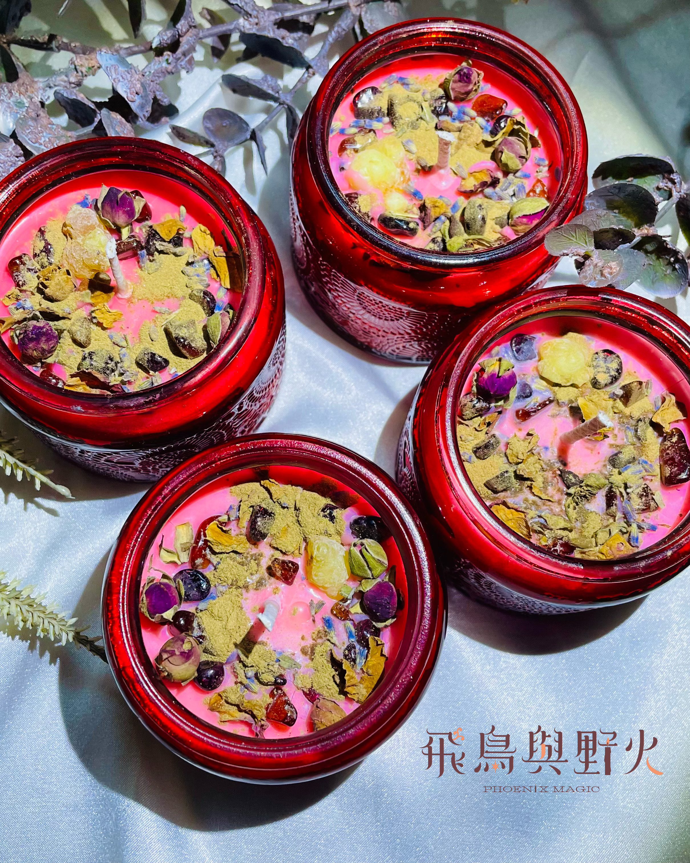 七脈輪系列海底輪紮根蠟燭