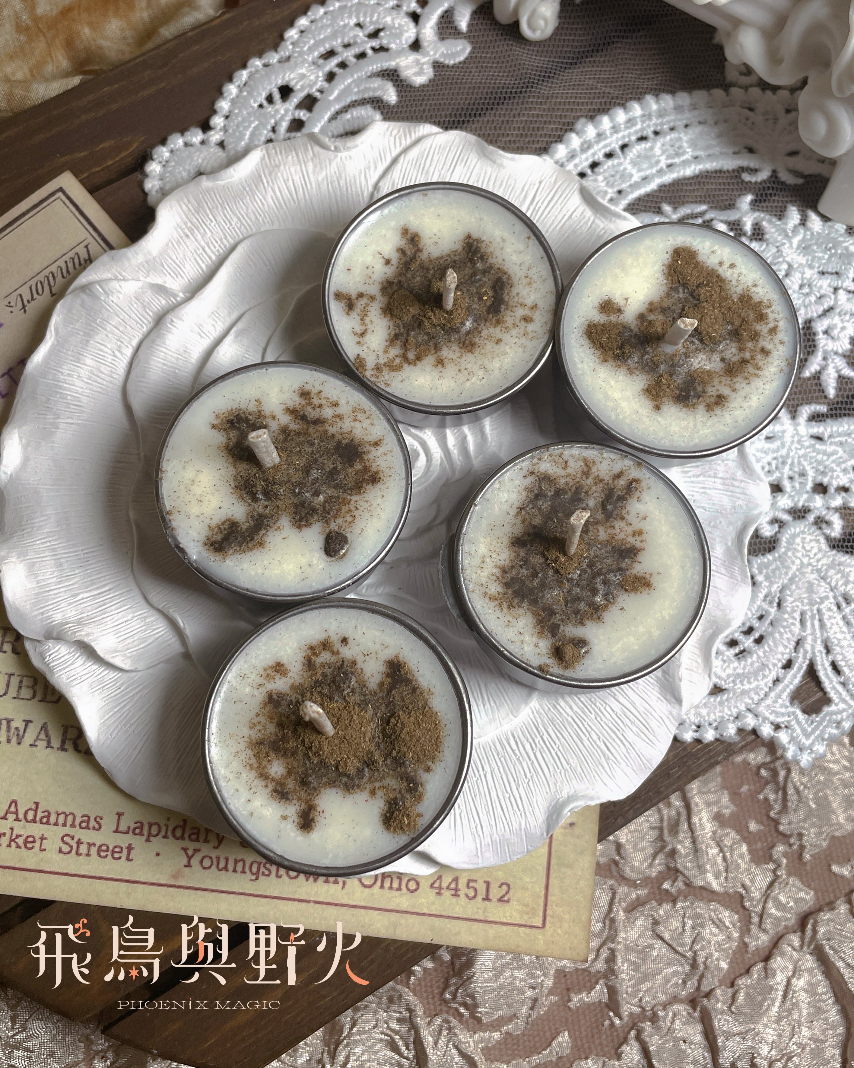 淨化除障系列西藏艾草（勘巴草、甘丹草）蠟燭｜除障、淨化 དགའ་ལྡན་མགན་པ