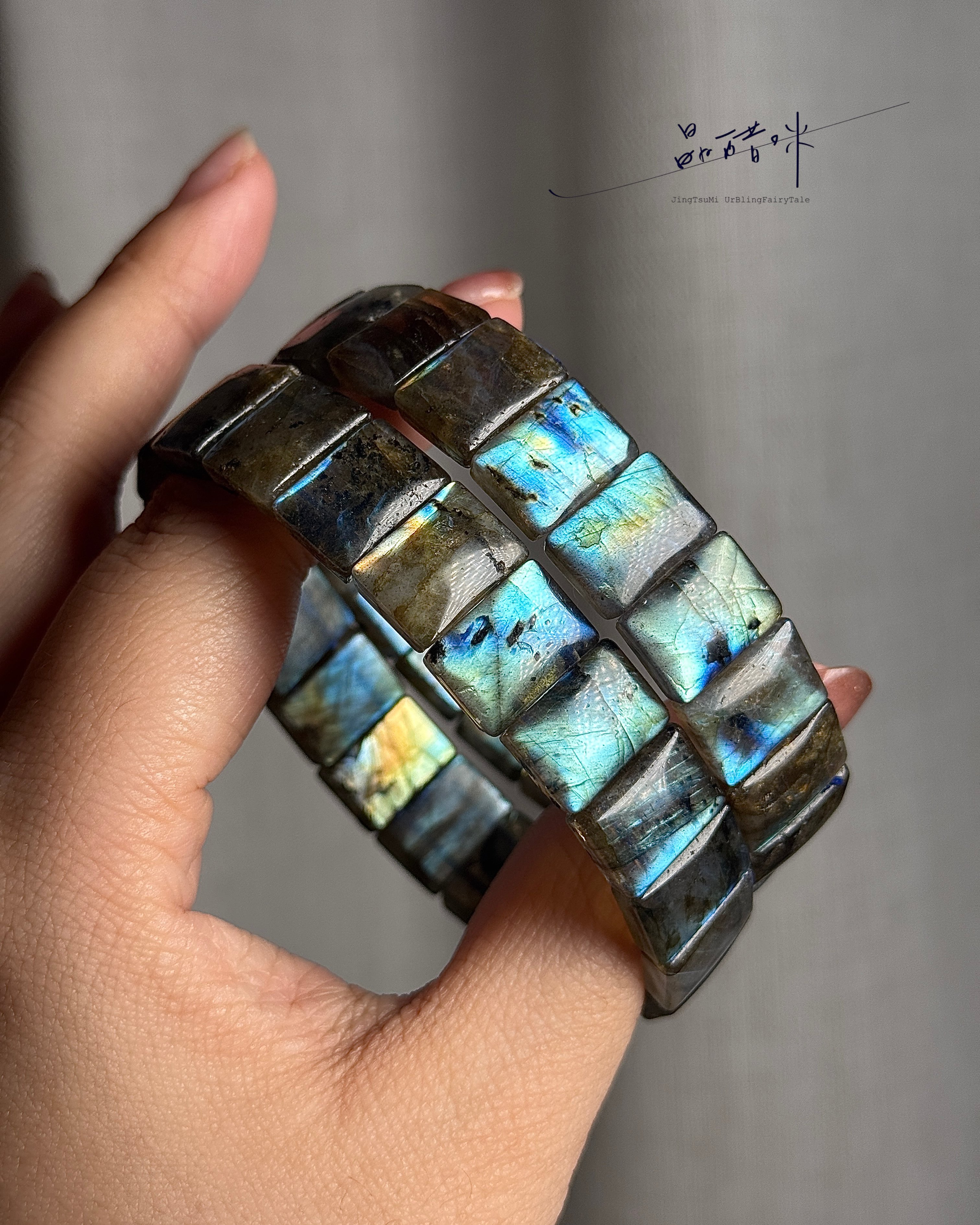 拉長石手排 《JCB004》