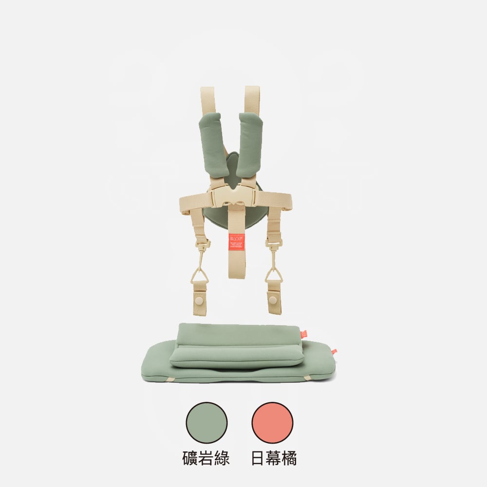 KAOS 安全帶坐墊組(兩色選)
