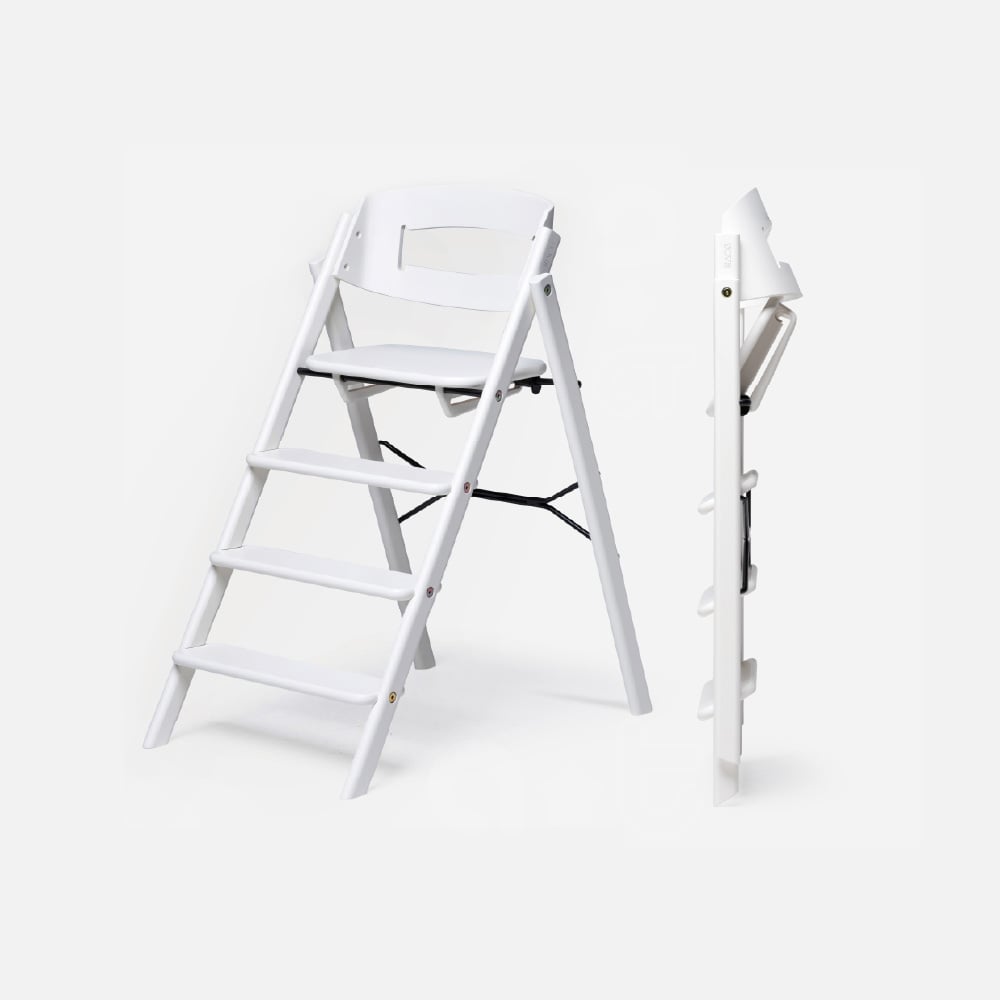 【KAOS】Klapp永續折疊成長餐椅-經典櫸木