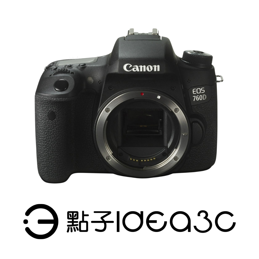 Canon EOS 760D 單眼相機 2420萬畫素 可翻轉螢幕 Wi-Fi傳輸 入門攝影