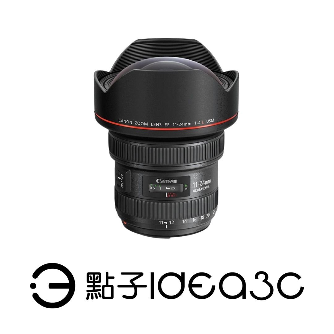 Canon EF 11-24mm F4 L USM 廣角11mm焦距 4片非球面鏡片 UD超低色散鏡片