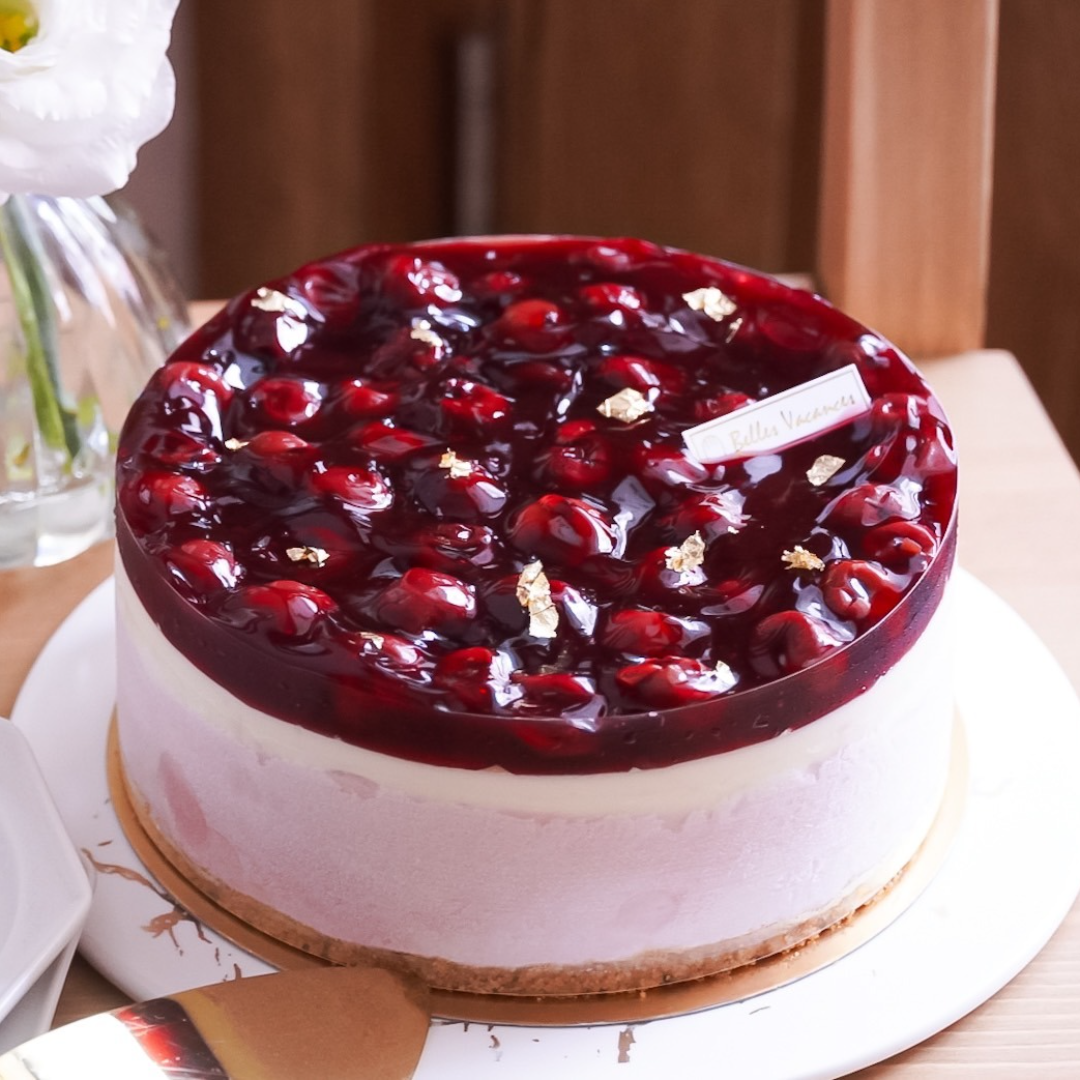 黑櫻桃野莓生乳酪