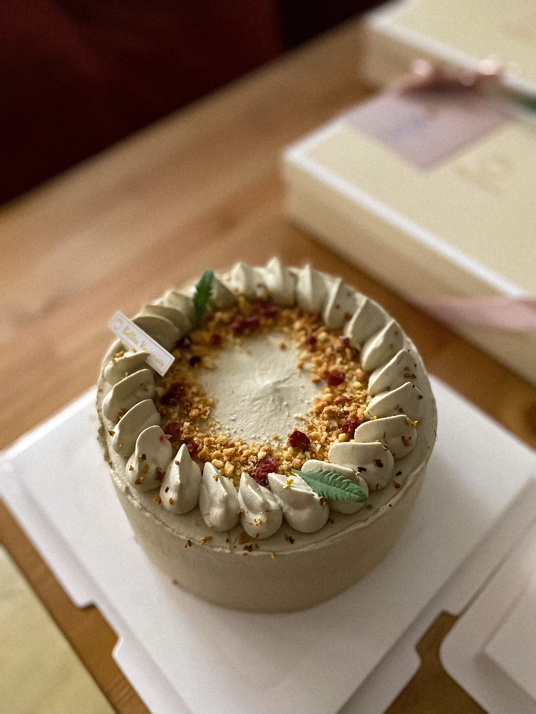 桂花烏龍戚風蛋糕