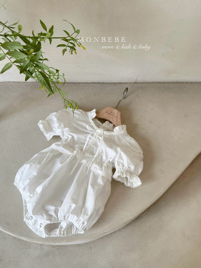 公主袖套裝爬服