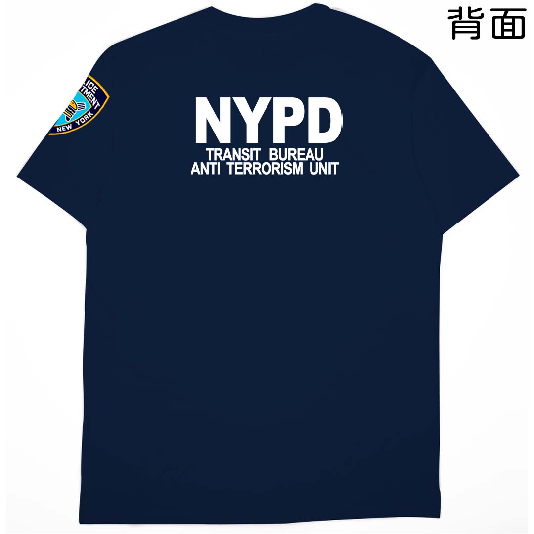 NYPD警察(短T)Hamburger T-shirt shop