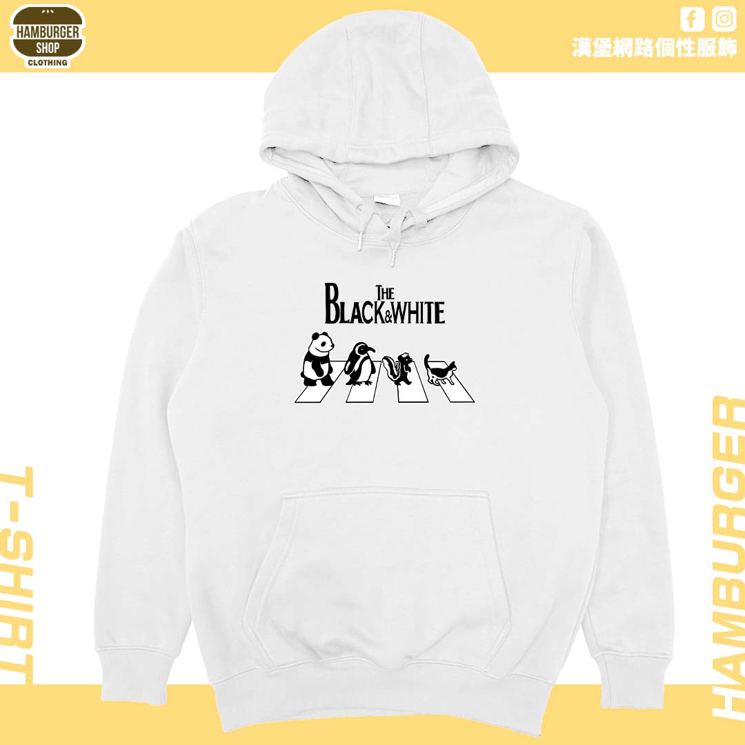 黑白動物(帽T)Hamburger T-shirt shop