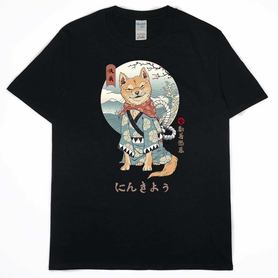 俠義犬(短T)Hamburger T-shirt shop