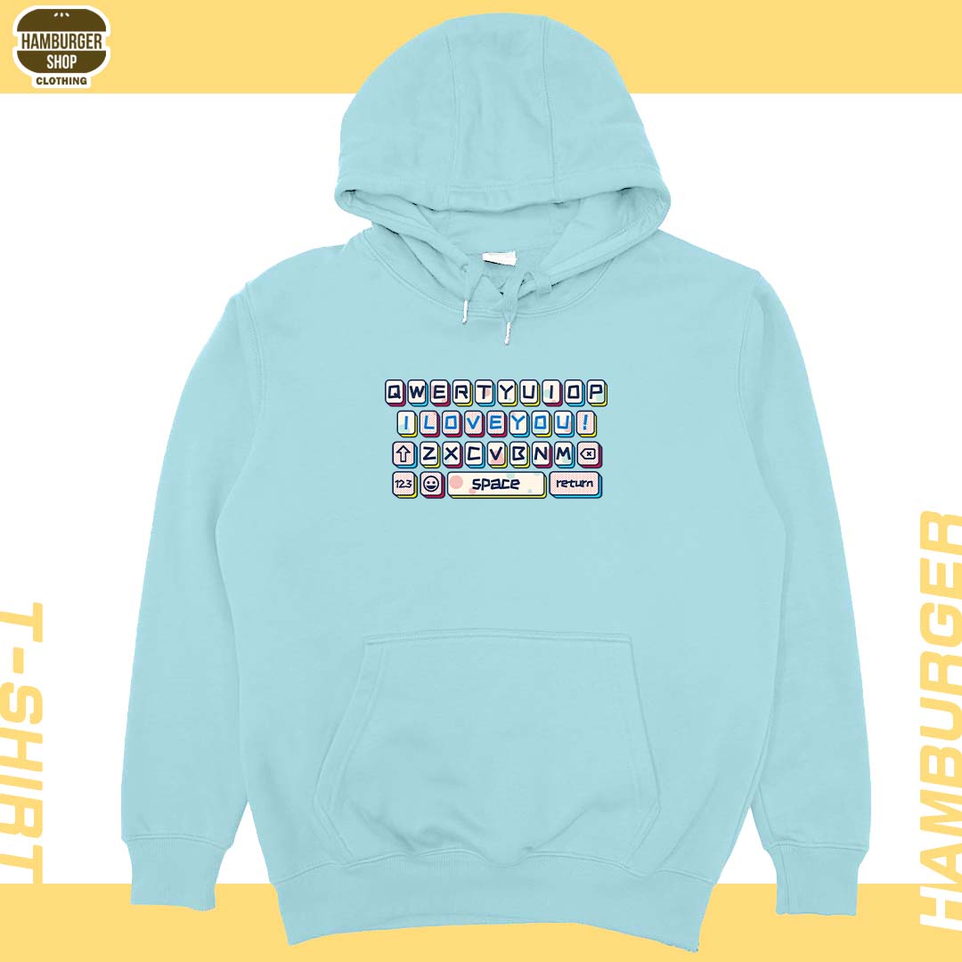 告白鍵盤(帽T)Hamburger T-shirt shop