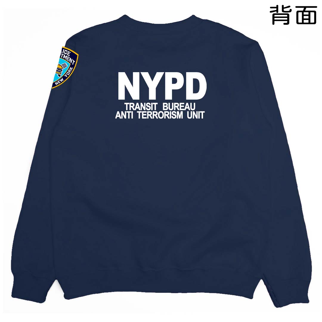 NYPD警察(大學T)Hamburger T-shirt shop