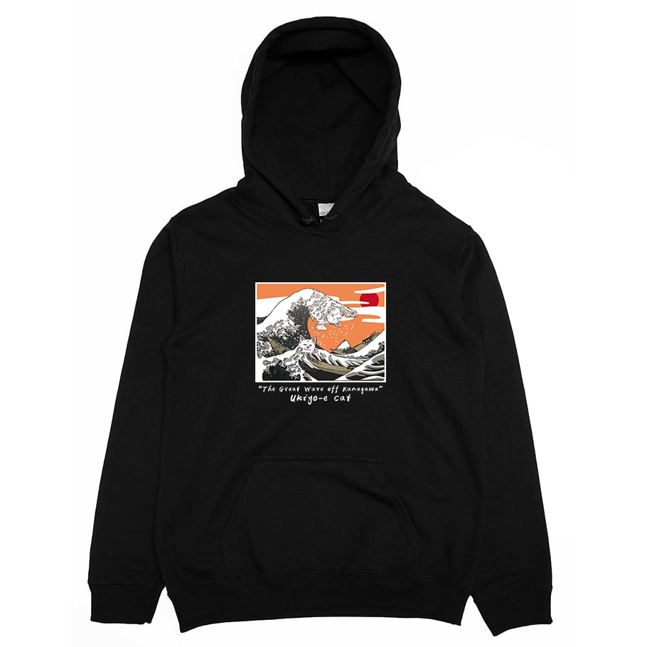 衝浪貓(帽T)Hamburger T-Shirt Shop