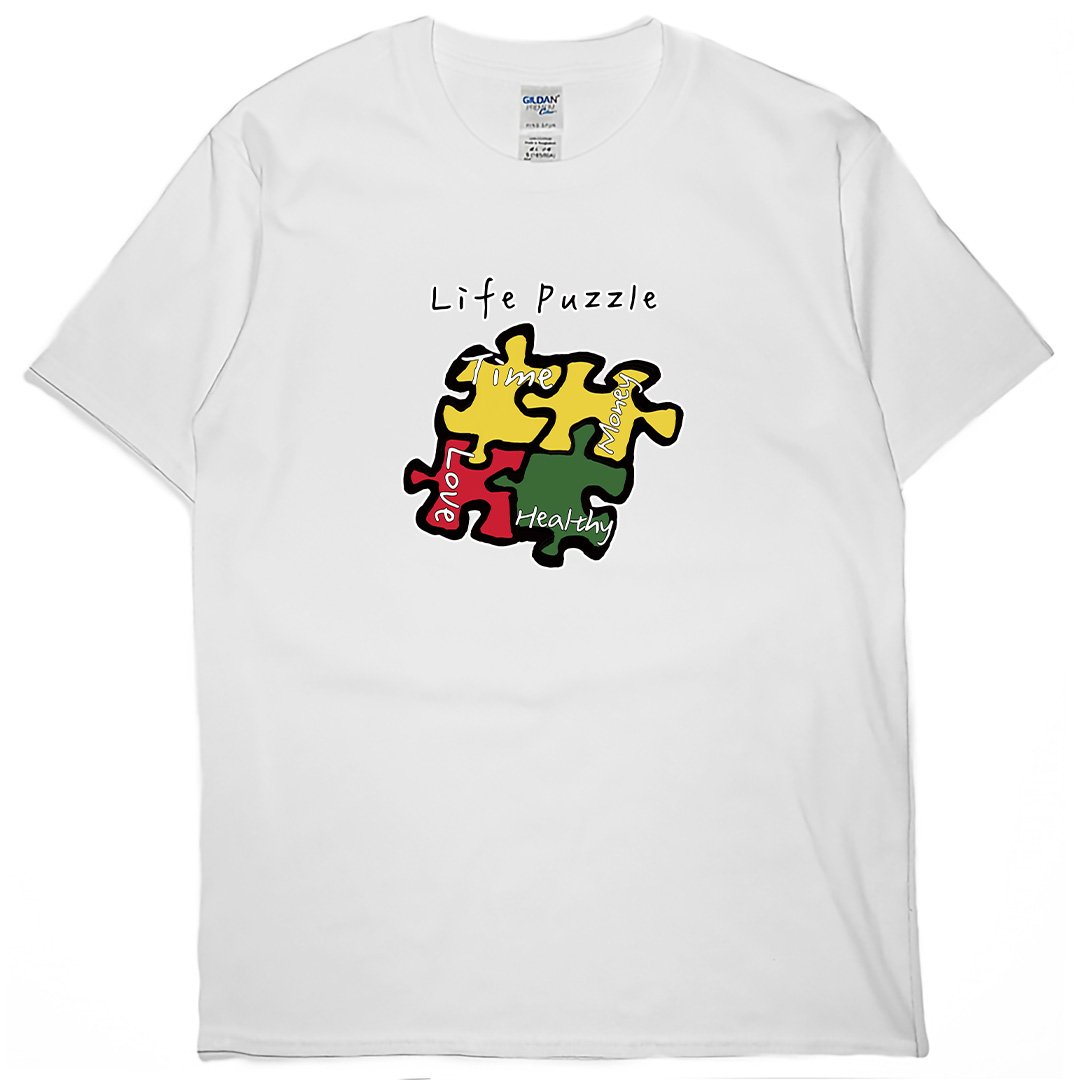 人生拼圖(短T)Hamburger T-shirt shop