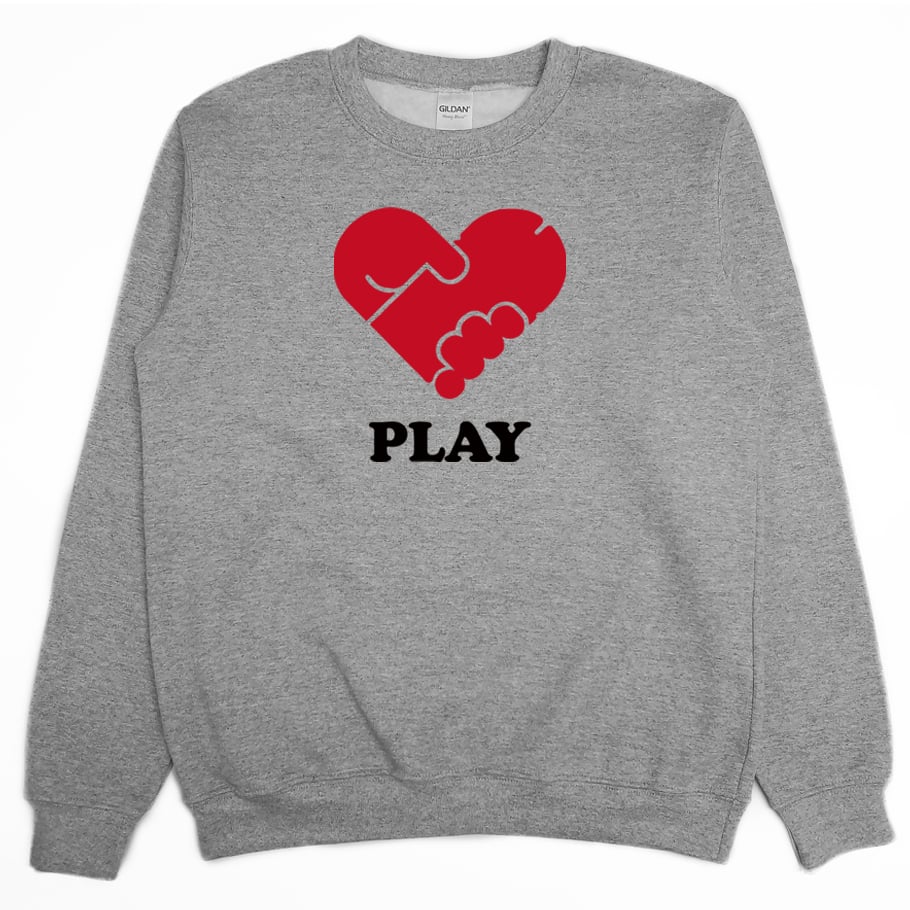 PLAY(大學T)Hamburger T-Shirt Shop