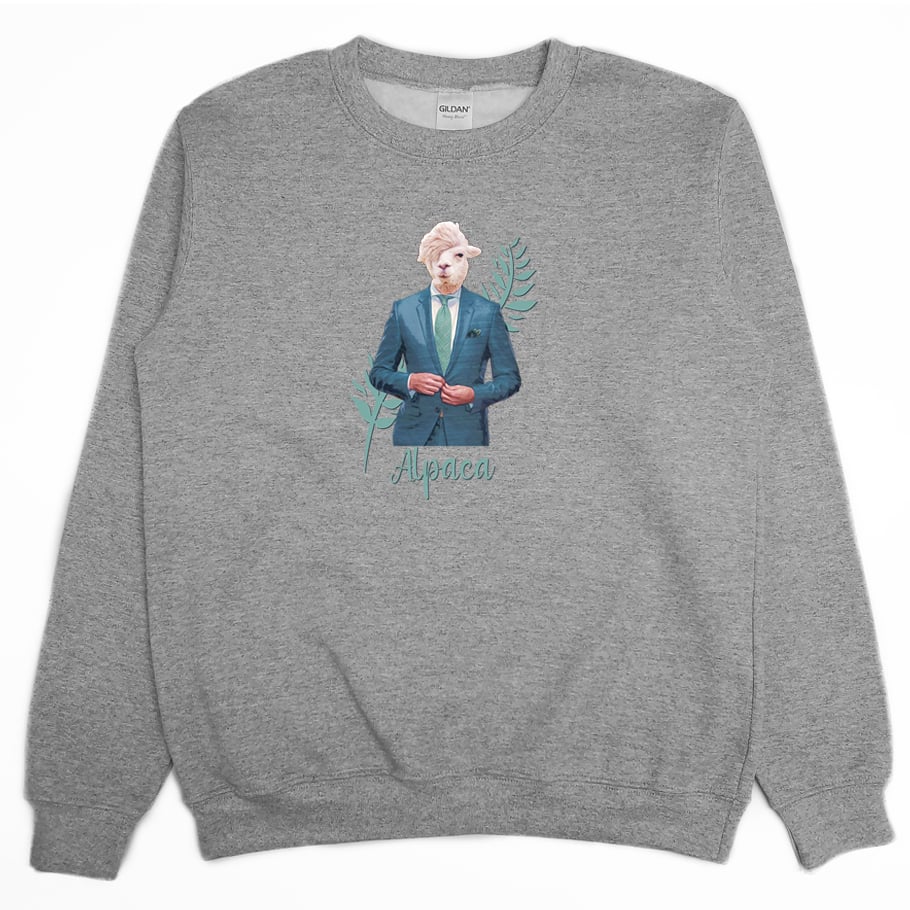 西裝草尼馬(大學T)Hamburger T-Shirt Shop