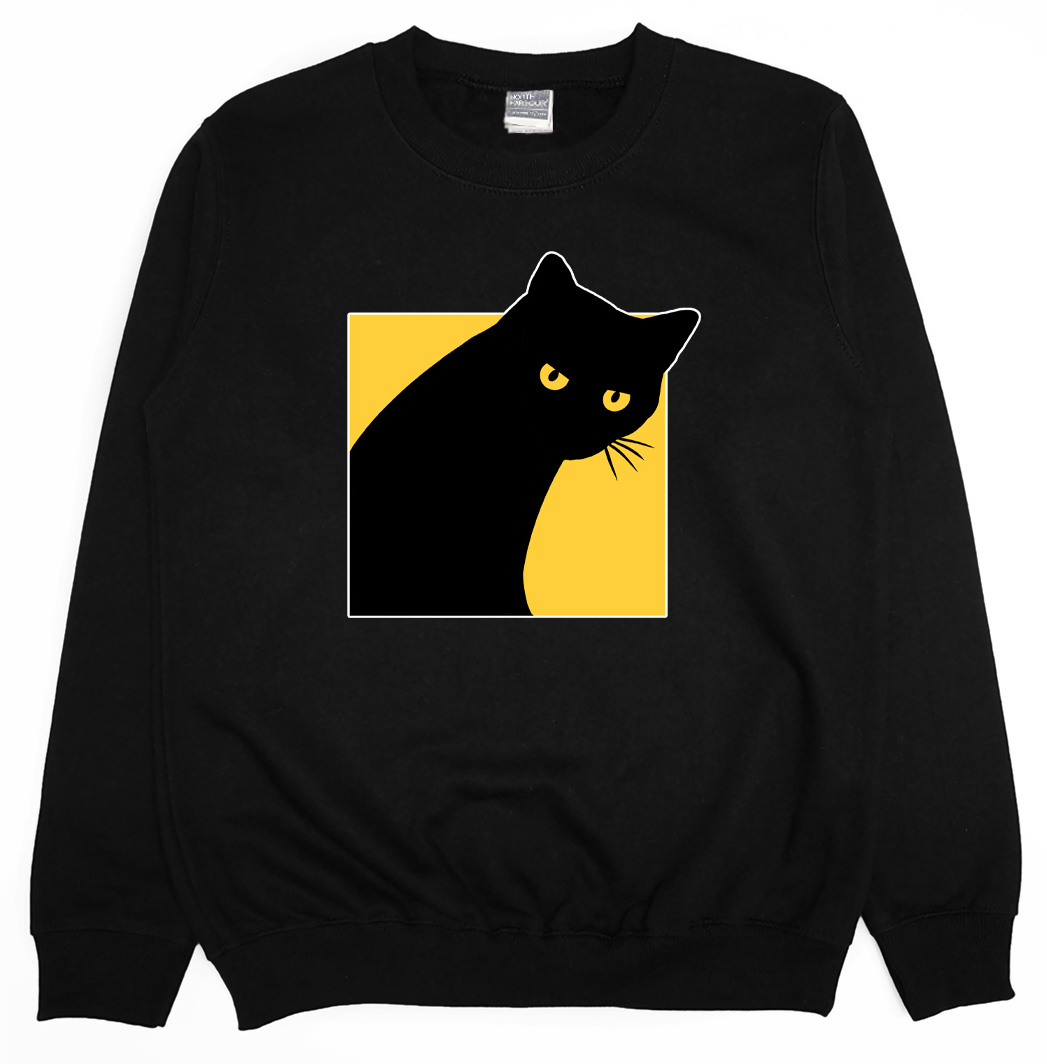 黑貓(大學T)Hamburger T-Shirt Shop