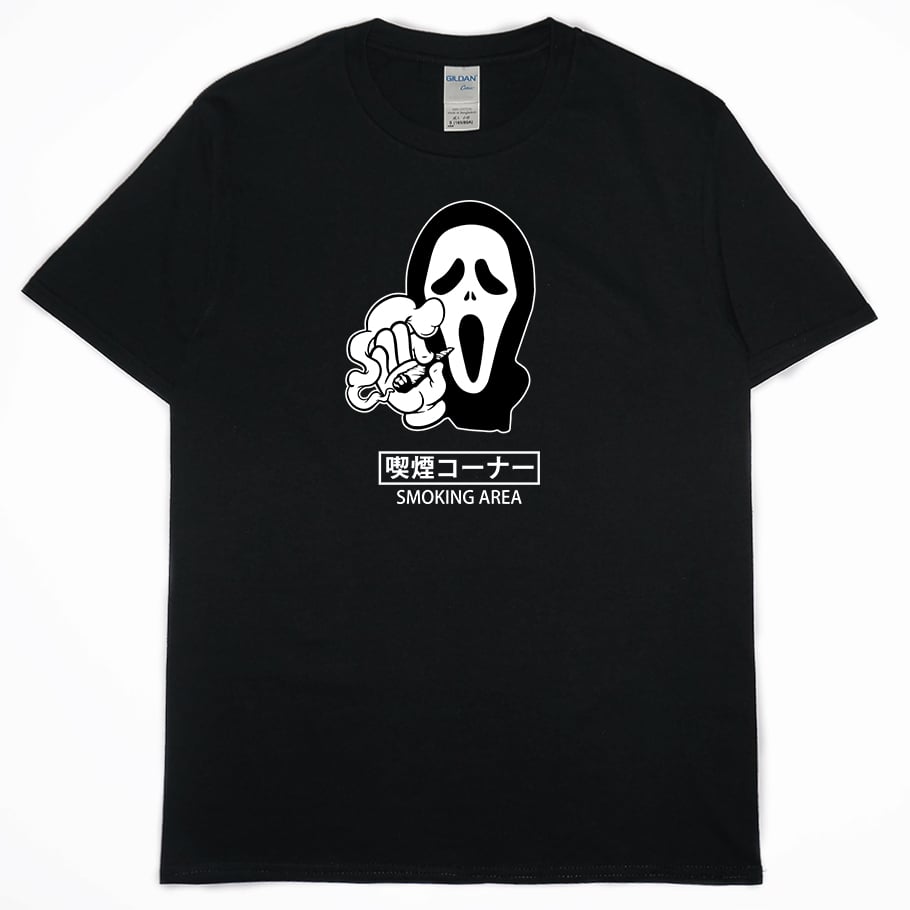 吸菸區(短T)Hamburger T-shirt shop