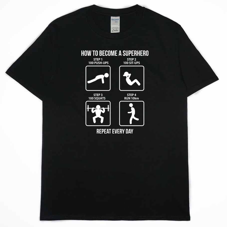 如何變強(短T)Hamburger T-shirt shop