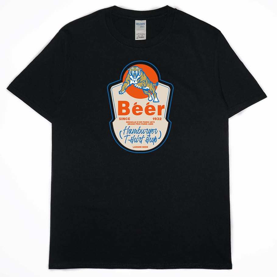 虎啤酒(短T)Hamburger T-shirt shop 虎啤酒(短T)Hamburger T-shirt shop
