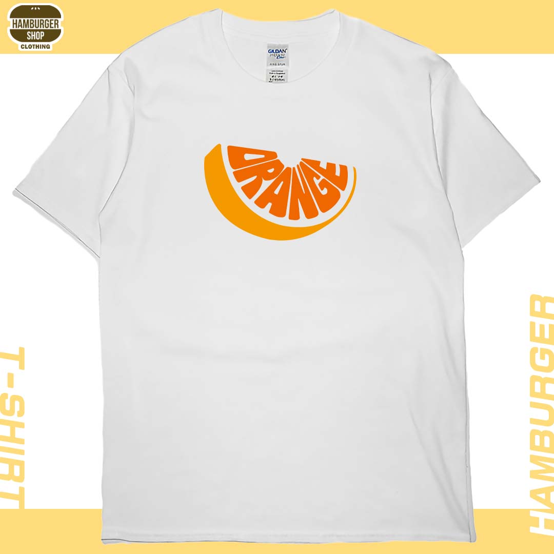 ORANGE(短T)Hamburger T-shirt shop