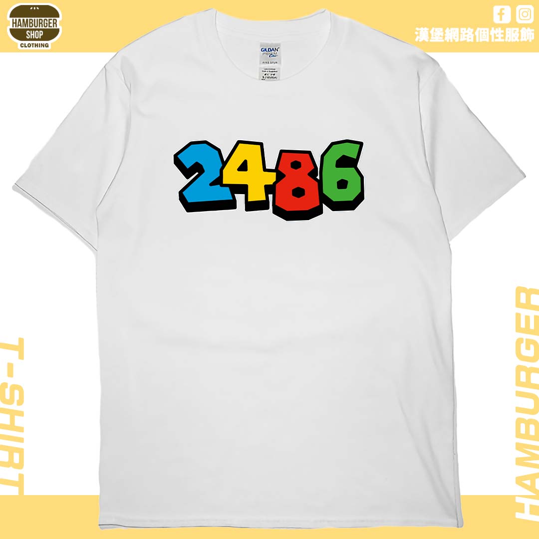 2486(短T)Hamburger T-shirt shop