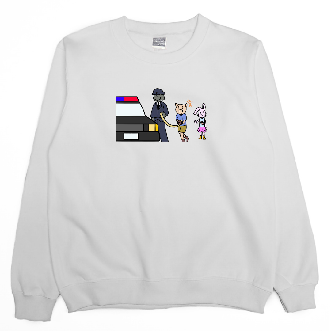 就是這個人(大學T)Hamburger T-Shirt Shop