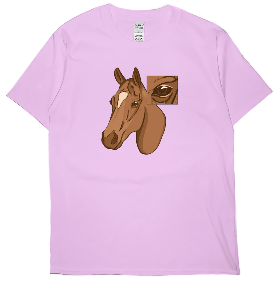 馬的眼睛(短T)Hamburger T-shirt shop