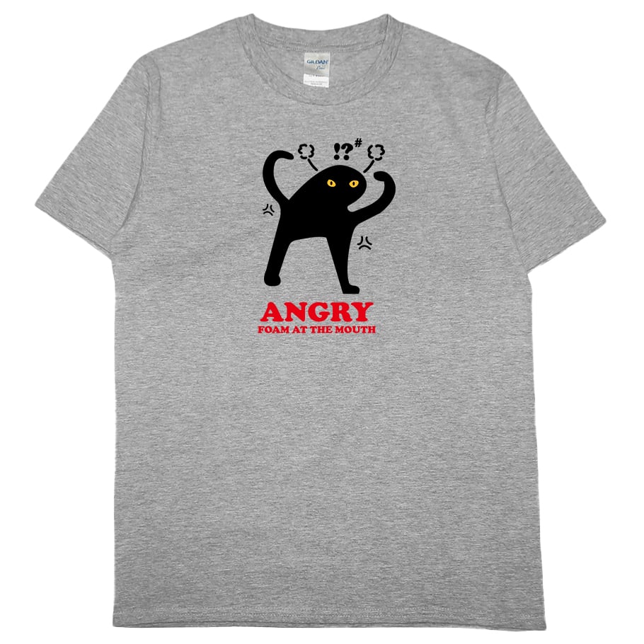 零碼出清 -咪咪貓貓(短T) 灰L