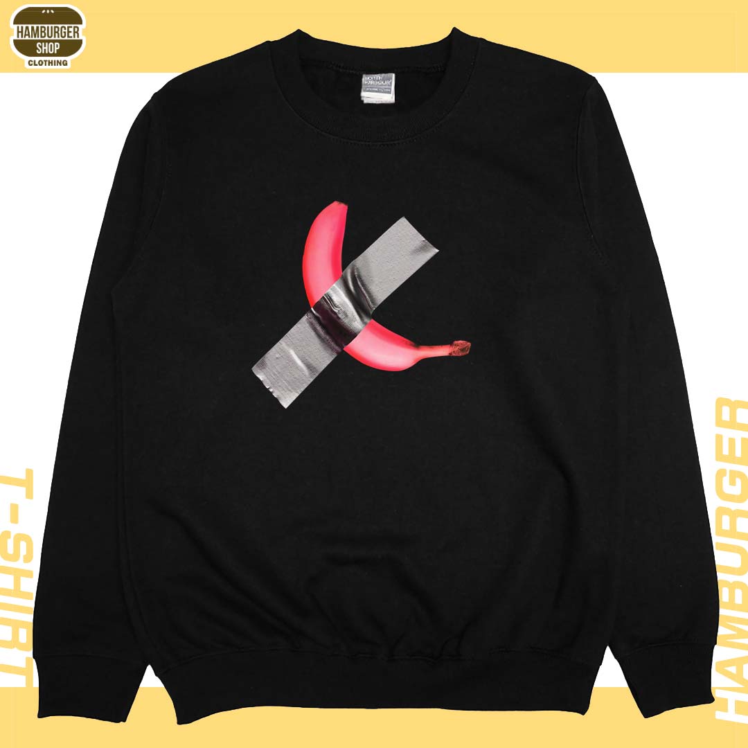 藝術香蕉(粉紅)(大學T)Hamburger T-shirt shop