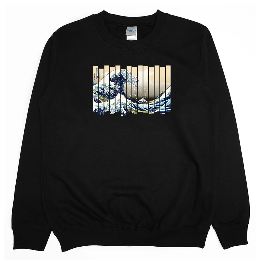 分割海浪(大學T)Hamburger T-Shirt Shop