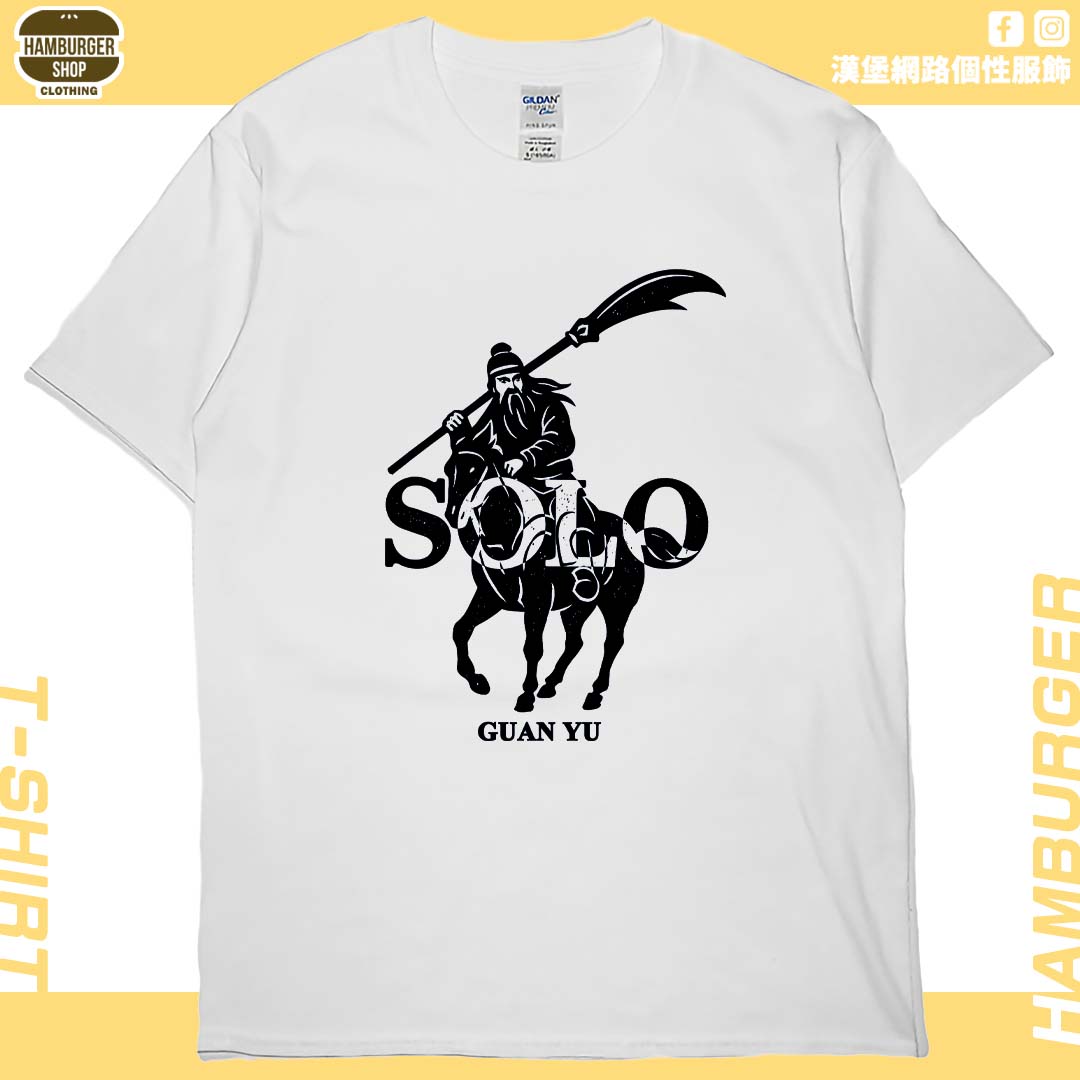 關羽SOLO(短T)Hamburger T-shirt shop
