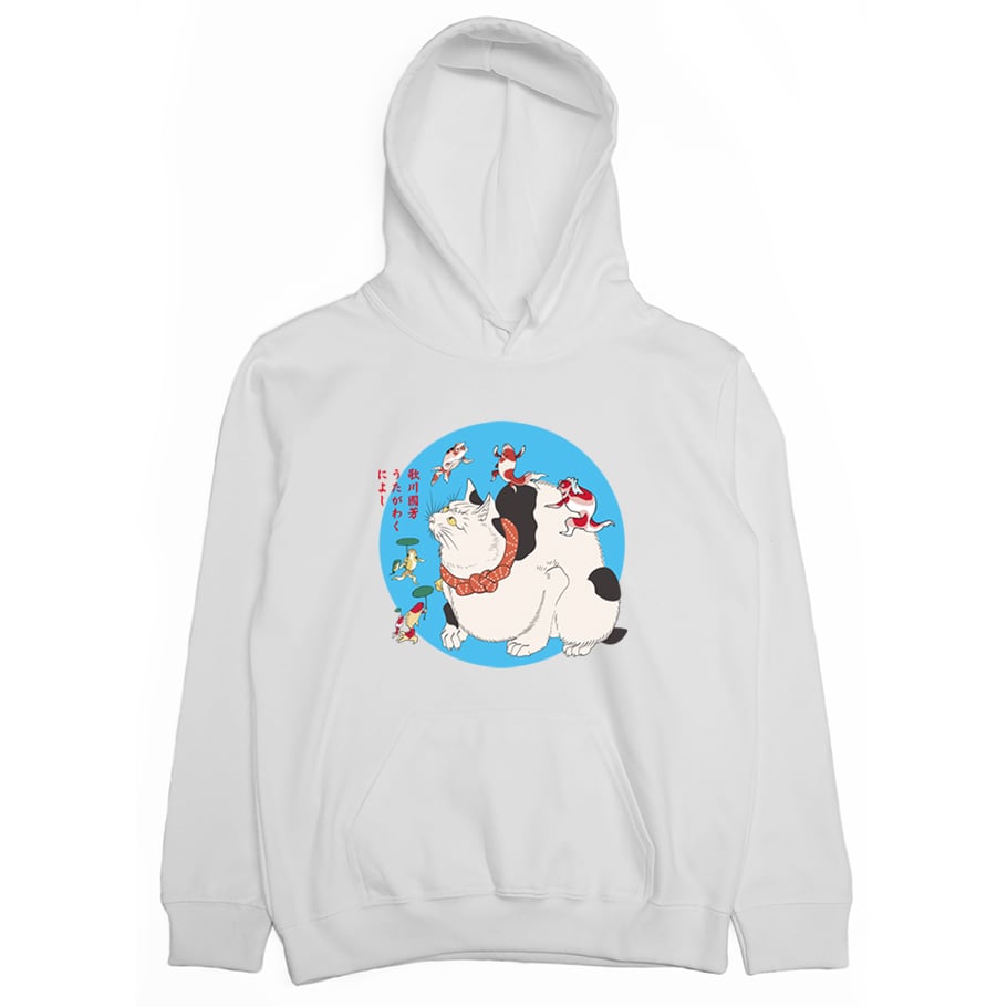 貓金魚(帽T)Hamburger T-Shirt Shop