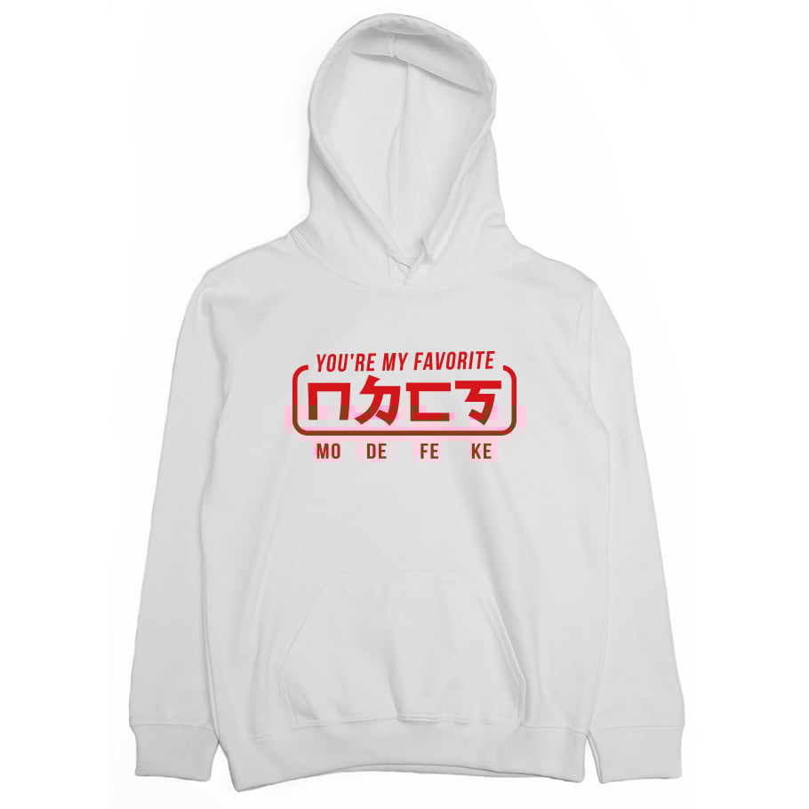 零碼出清 - ㄇㄉㄈㄎ(帽T) 白S