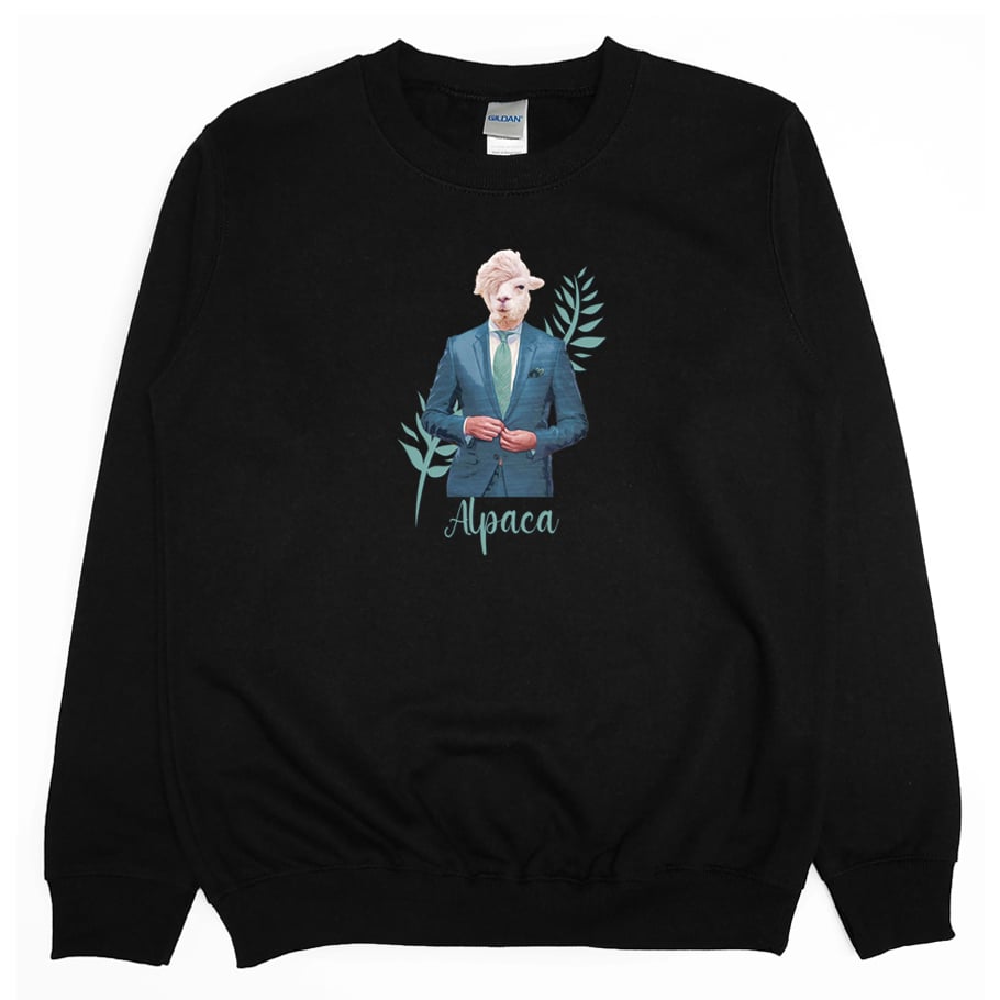 西裝草尼馬(大學T)Hamburger T-Shirt Shop