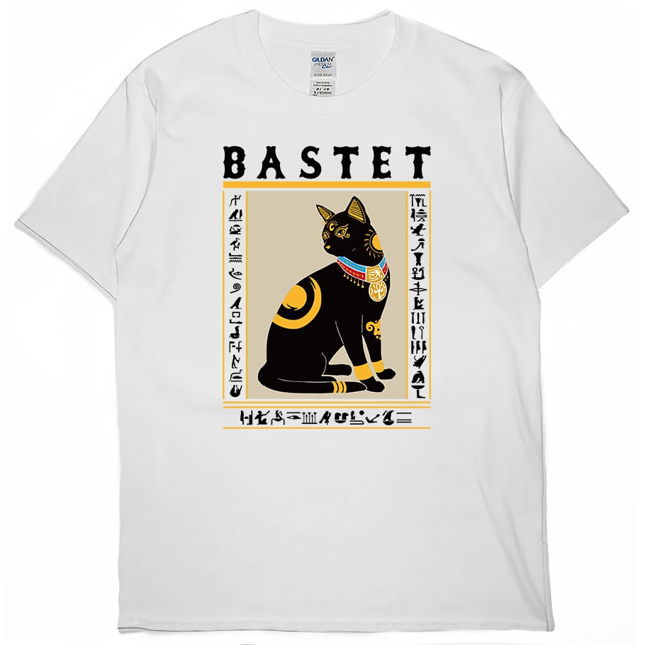 埃及貓(短T)Hamburger T-shirt shop