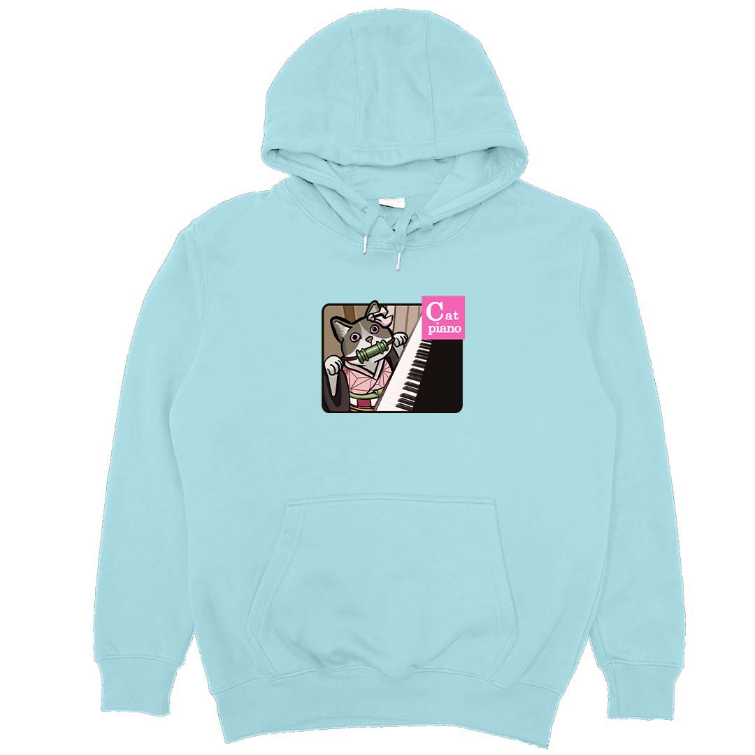 Cat Piano(帽T)Hamburger T-Shirt Shop