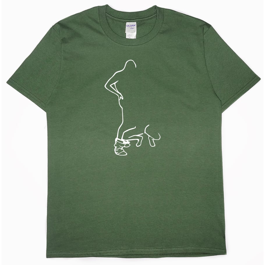 零碼出清 - 給我吹(短T) 軍綠M