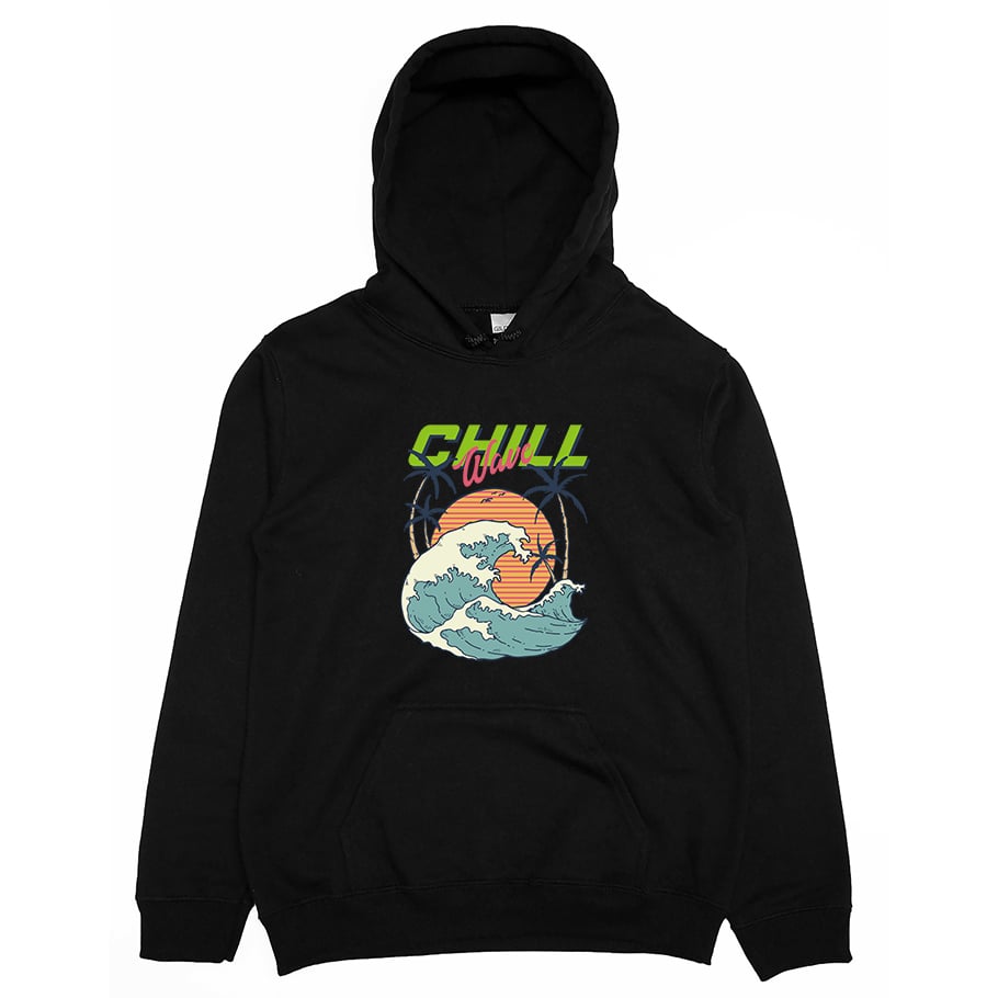 Chill海浪(帽T)Hamburger T-Shirt Shop