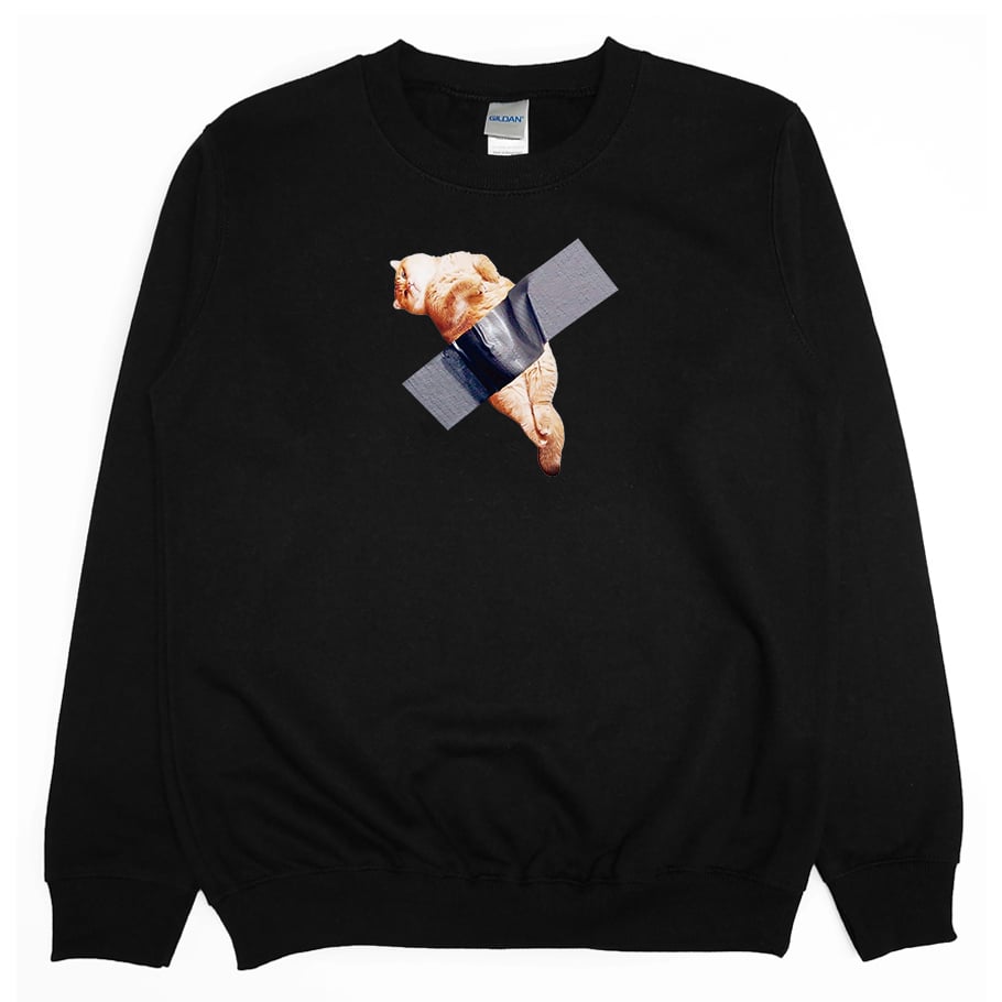 藝術貓(大學T)Hamburger T-Shirt Shop