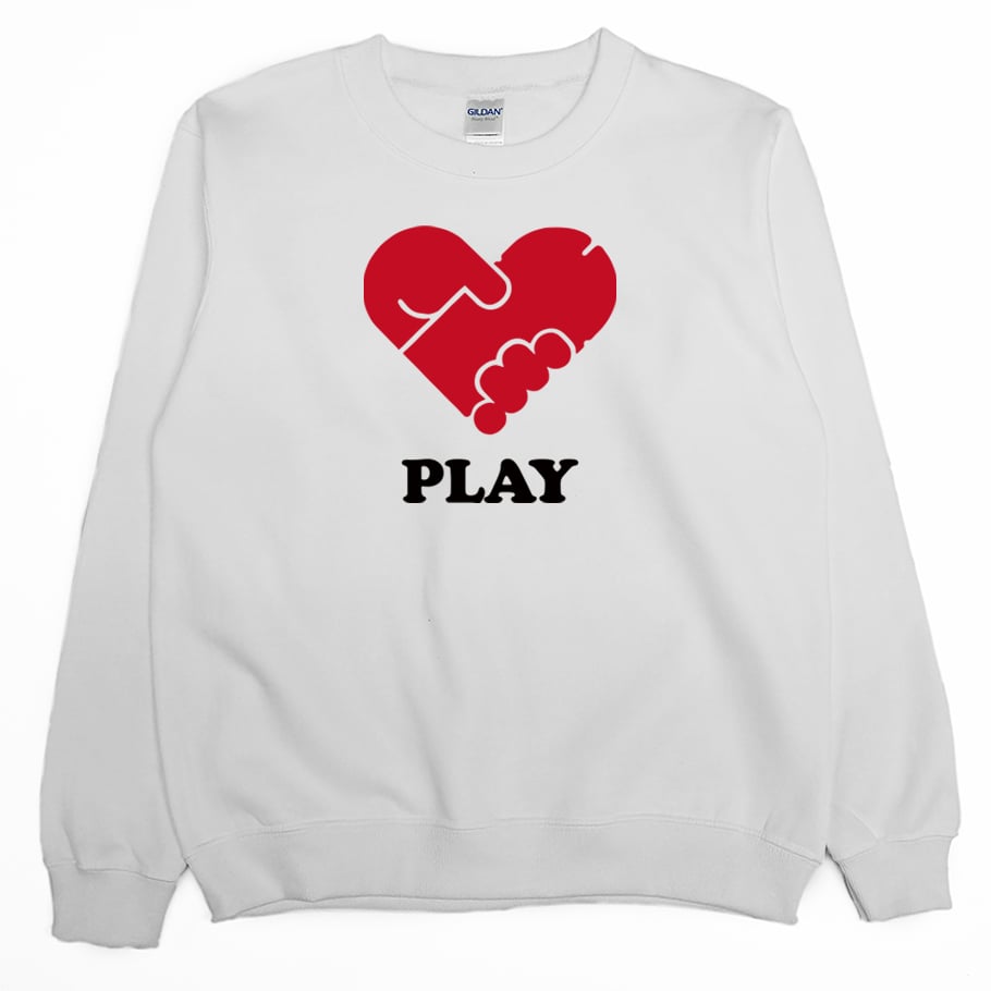 PLAY(大學T)Hamburger T-Shirt Shop