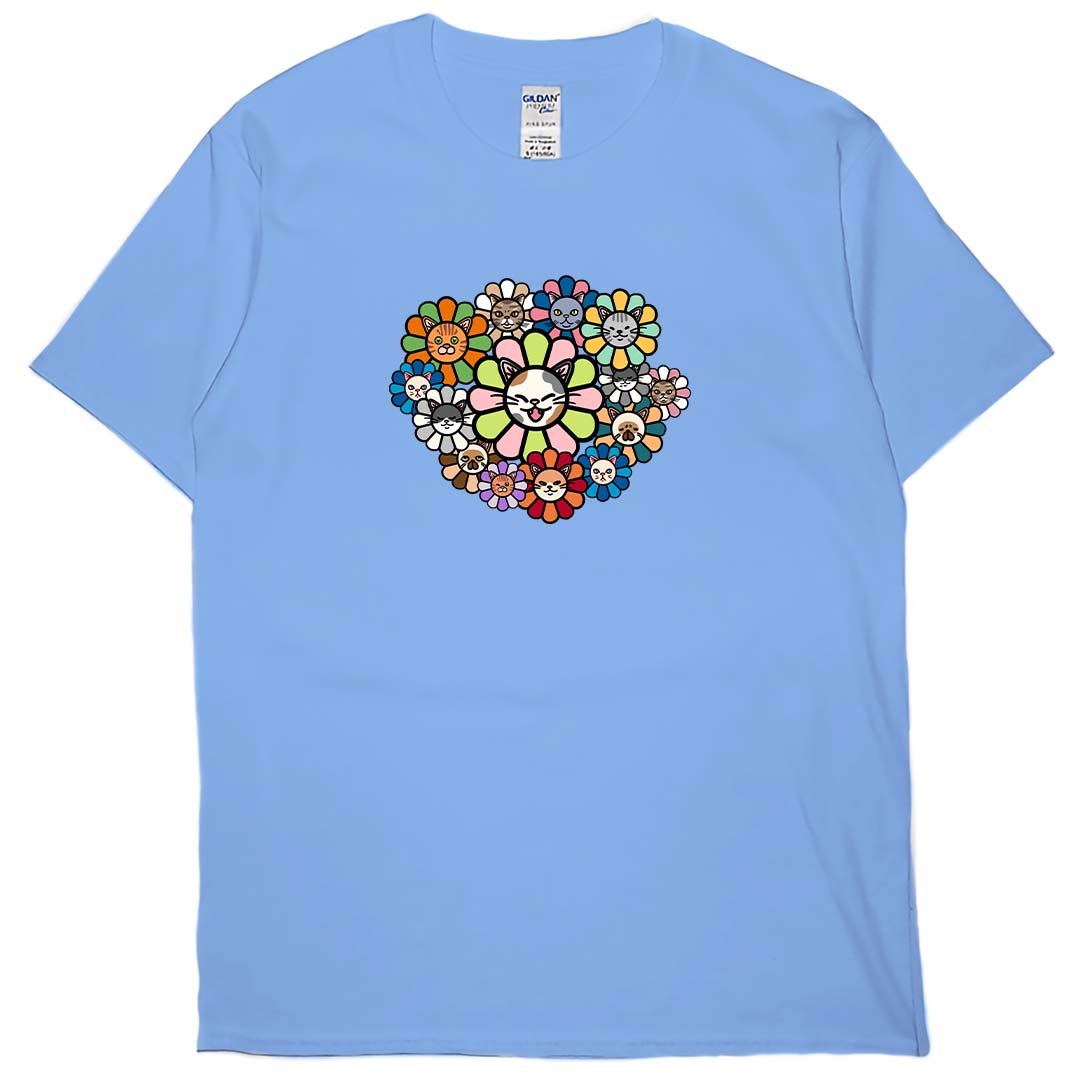 Cat flower(短T)Hamburger T-shirt shop(NEW)