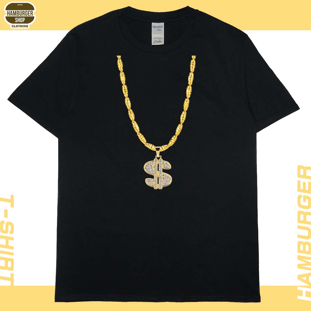金項鍊(短T)Hamburger T-shirt shop 金項鍊(短T)Hamburger T-shirt shop