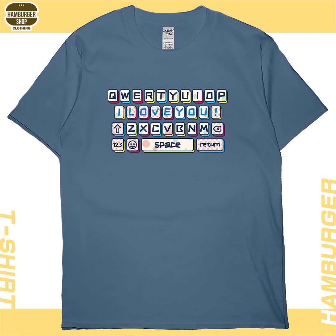 告白鍵盤(短T)Hamburger T-shirt shop