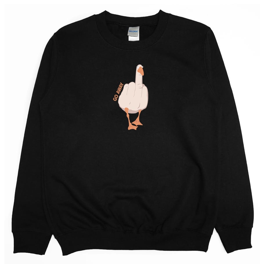 go away(大學T)Hamburger T-Shirt Shop