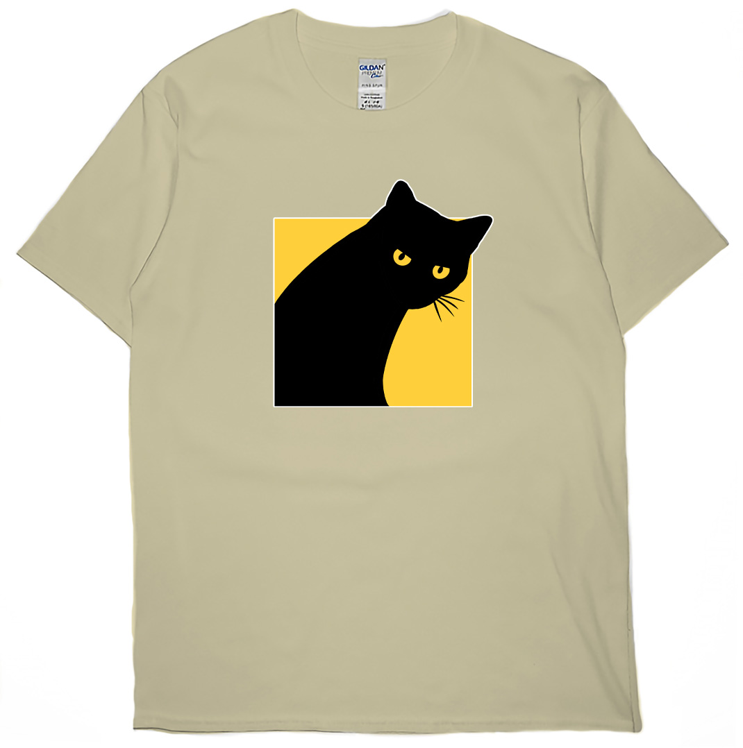 黑貓(短T)Hamburger T-shirt shop