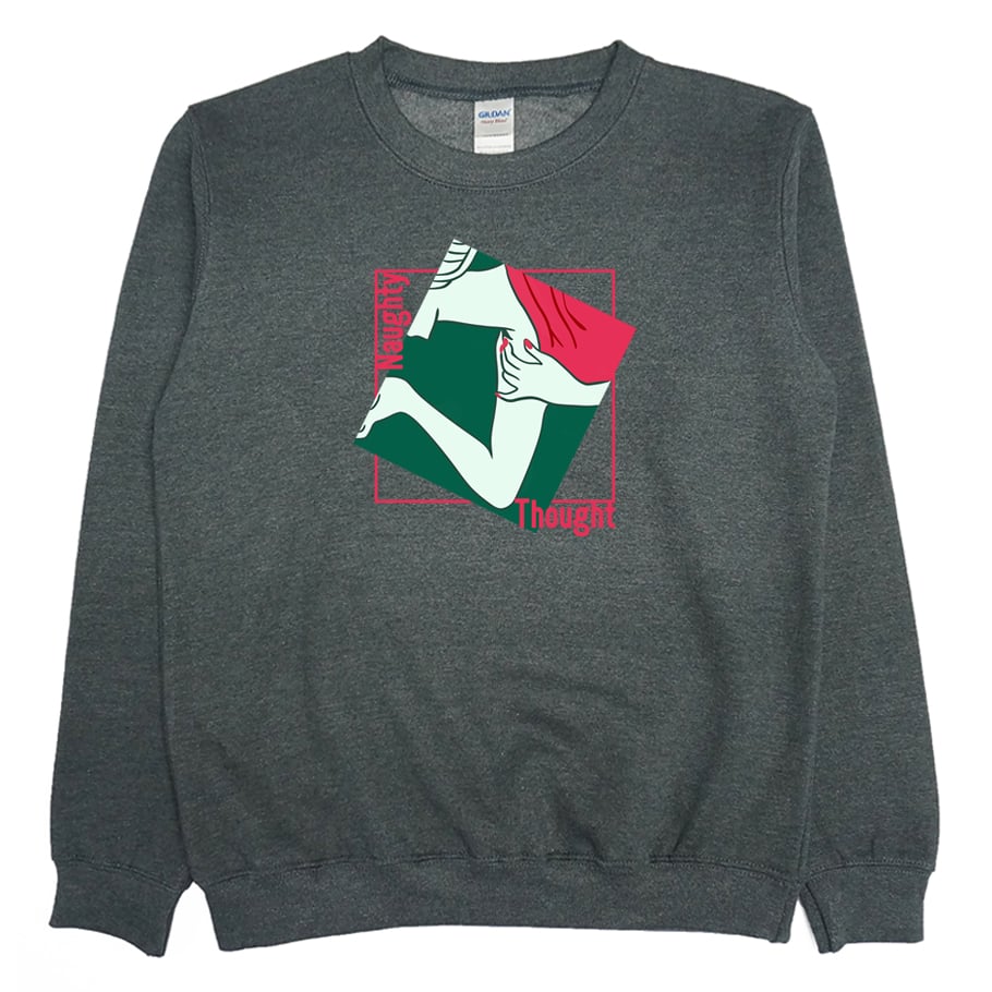 名畫(大學T)Hamburger T-Shirt Shop