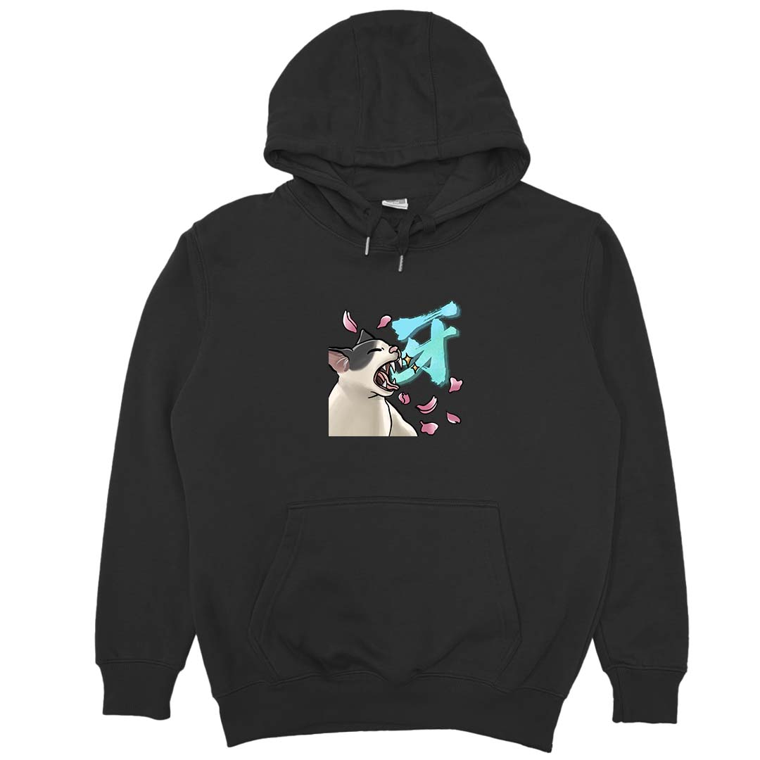 牙(貓)(帽T)Hamburger T-Shirt Shop