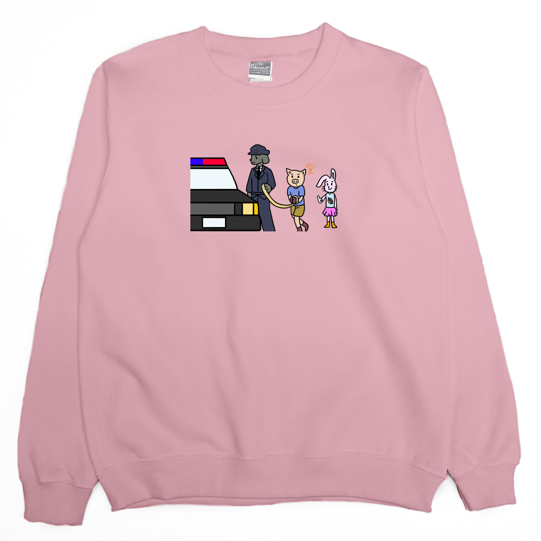 就是這個人(大學T)Hamburger T-Shirt Shop